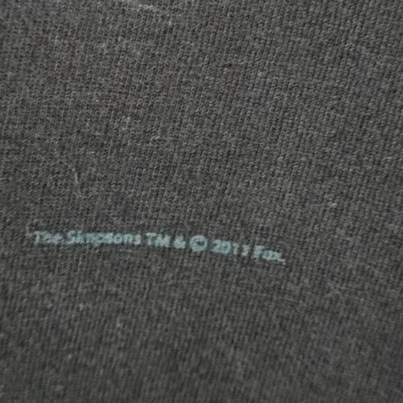 The Simpsons License Graphic Y2K Tee - Picture 5 of 6